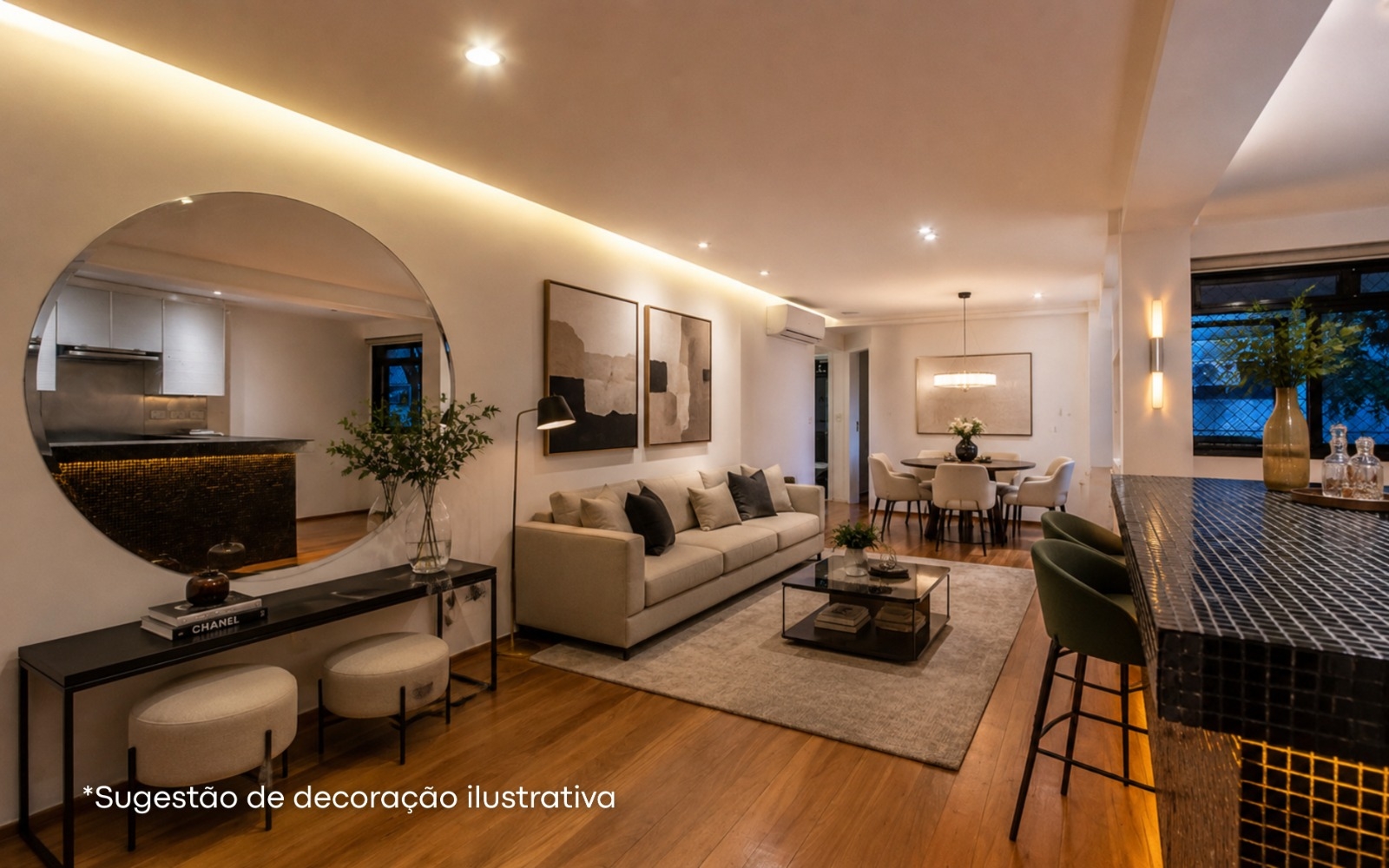 Apartamento em Leblon — Rua Aperana